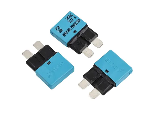Vista 46 de GLOSO Circuit Breakers E37 Auto (T1) Reset Low Profile ATC/ATO - 1 Pack (3A)