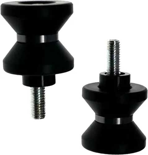 Vista 9 de Para Yamaha FZ6R FZ6 FZ8 FZ1 FZ400 FZ25 FZS600 FAZER XSR900 XSR700 XSR155 Motocicleta Basculante Carretes Soporte Tornillo M6 Brazo oscilante