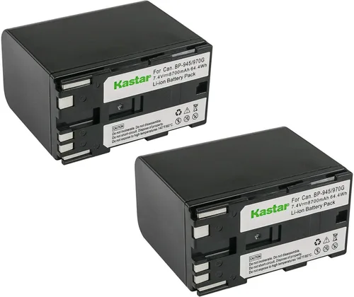 Vista 4 de Kastar Paquete de 1 batería de repuesto para Canon BP-970 BP-970G BP-975, BP-945 BP-950 BP-950G BP-955, BP-930 BP-935, BP-925, BP-911 BP-911K BP-914