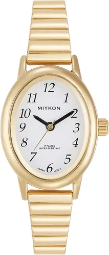 Vista 12 de Miykon Dainty Vintage Dress Watches for Women – Easy Reader Analog Ladies Watch for Small Wrists with Stainless Steel Expansion Bracelet – Second