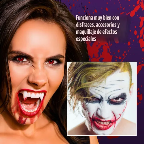 Vista 4 de Pinta de sangre para Halloween, sangre de vampiro; 16 onzas