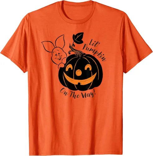 Vista 54 de Disney Camiseta de Halloween Winnie the Pooh Lil' Pumpkin on the Way, Blanco, S