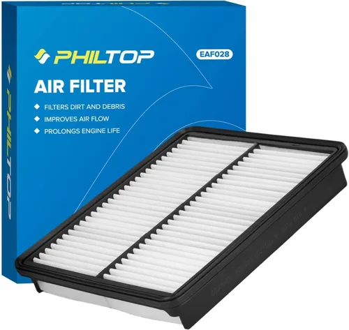 Vista 8 de PHILTOP Filtro de aire de motor mejorado CA4309 de repuesto para Murano 2009-2024, QX60 2014-2020, Maxima 2016-2023, Murano 2003-2007, panel flexible