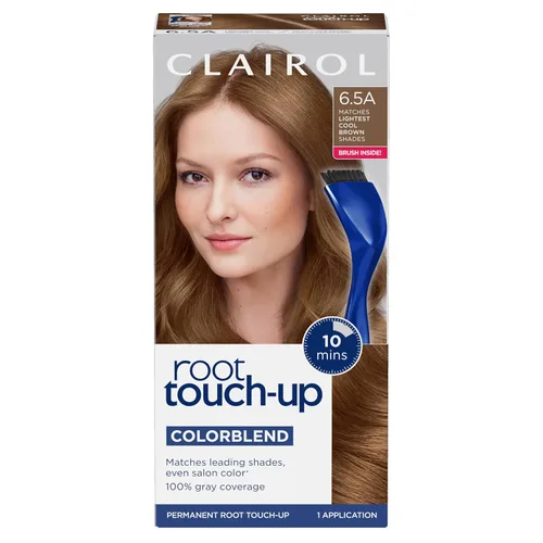 Vista 34 de Clairol Root Touch-Up de Nice'n Easy Tinte Permanente para el Cabello, 10 Rubio Extra Claro, Paquete de 1