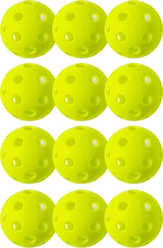 Vista 18 de Franklin Sports X-26 - Pelotas de pickleball para interiores - 3 unidades, 12 unidades y 100 unidades al por mayor - Pelotas de pickleball aprobadas