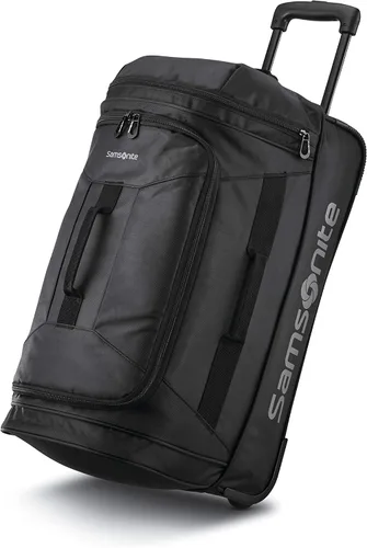 Vista 3 de Samsonite Andante - Bolsa de lona con 2 ruedas, Navy/Negro
