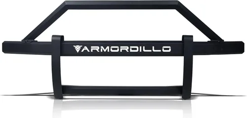 Vista 11 de Armordillo BR1 Bull Bar compatible con Chevy Silverado 2500 HD/3500 HD 2020-2023 8722381 Negro mate Protector de parachoques de acero BR1 Bull