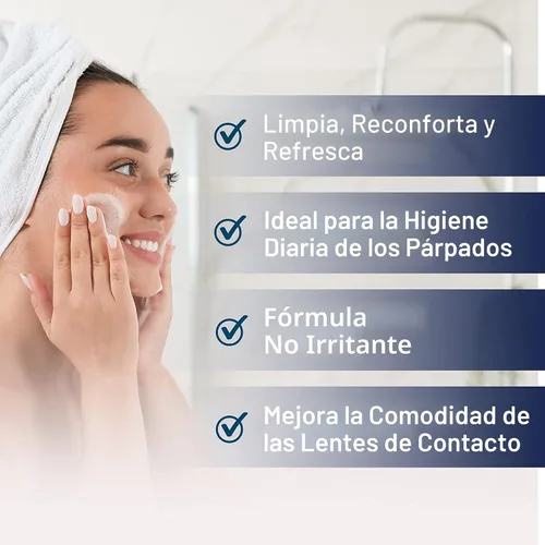 Vista 5 de Limpiador del párpado con espuma, 7.25 onzas líquidas, OCUSOFT064030, 1, 1, 1