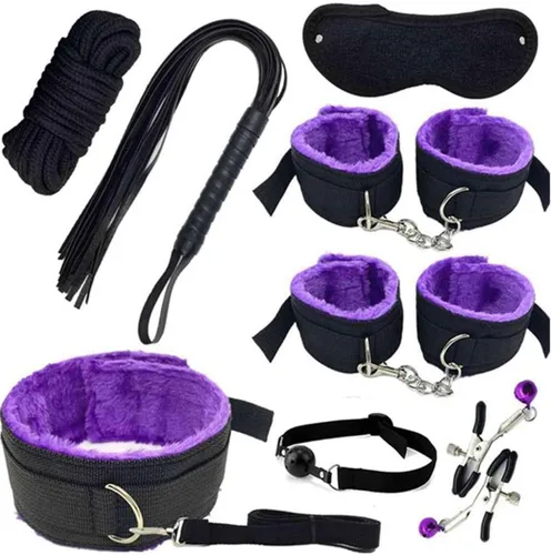 Vista 6 de Bed Bonage - Correas de cama para adultos sexuales, correas de cama de tamaño King, amarres sexuales debajo del colchón para parejas y adultos, kit