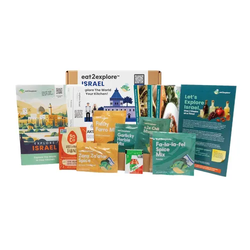 Vista 18 de eat2explore Kit de cocina global para adultos, recetas auténticas, especias esenciales y maridajes de bebidas, perfecto para citas nocturnas