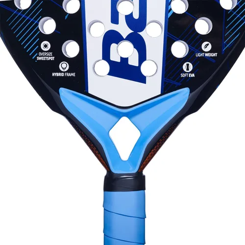 Vista 4 de Babolat Air Origin - Pala de pádel (negro/azul)