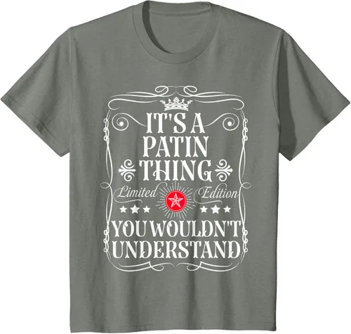Vista 111 de Camiseta Patin Name Its A Patin Thing You Wouldn't Understand, Negro -, Pequeña