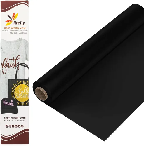 Vista 71 de Firefly Craft - Lámina de vinilo 3D de transferencia de calor, vinilo HTV grueso de 3 dimensiones, para planchar para usar con Cricut y Silhouette