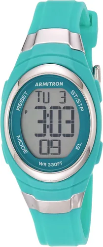Vista 11 de Armitron Reloj deportivo con cronógrafo digital para mujer, correa de resina, 45/7034
