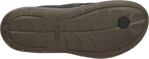 Vista 10 de Crocs Swiftwater Wave Flip Flops zapatos de hombre para la hora del baño.