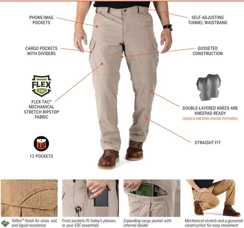 Vista 5 de 5.11 Tactical Stryke Estilo de Pantalón para Hombre
