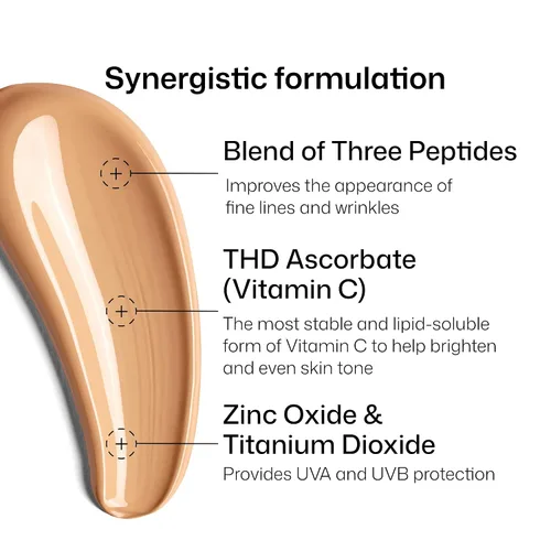 Vista 7 de Revision Skincare Intellishade Mate 5 en 1 crema hidratante teñida antienvejecimiento con SPF 45, corrige, protege, oculta, ilumina e hidrata