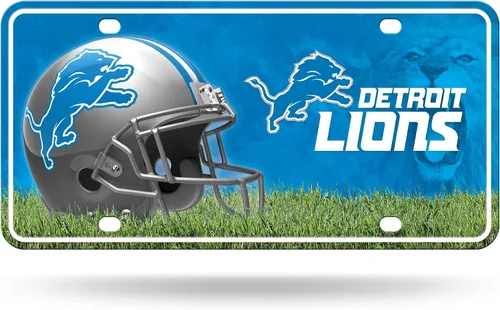 Vista 32 de Rico Industries Placa de matrícula de metal unisex para adultos de la NFL