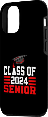 Vista 2 de Funda para iPhone 15 Class of 2024 Senior 2024