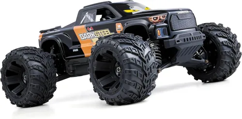 Vista 8 de UDIRC 1610S 3S sin escobillas RC Monster Truck, 56+ MPH Extreme Power Stunt Negro