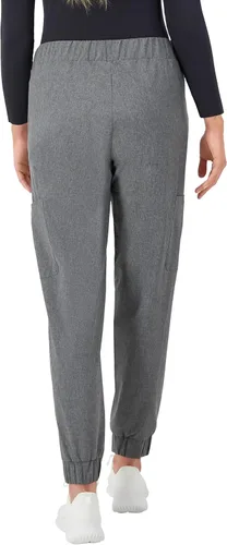 Vista 3 de Hanes Pantalones deportivos tipo cargo para mujer que absorben la humedad