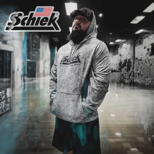 Vista 3 de Schiek PolyHD - Sudadera de manga larga de mezcla de poliéster resistente