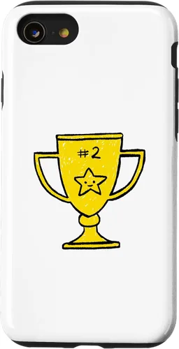 Vista 13 de Funda con estampado de trofeos para iPhone 14 2nd Place