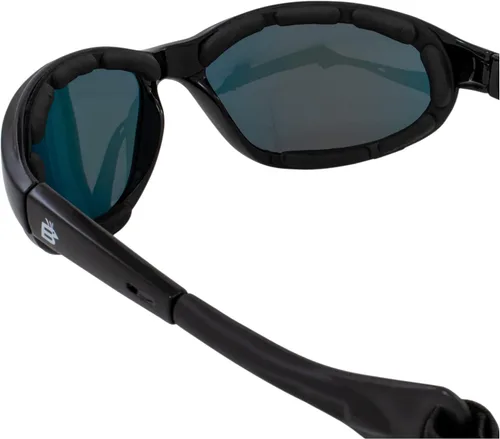 Vista 4 de Birdz Gafas de sol acolchadas para jetski, polarizadas, deportes, deportes acuáticos, navegación, pesca, para hombres o mujeres, 2 pares de montura