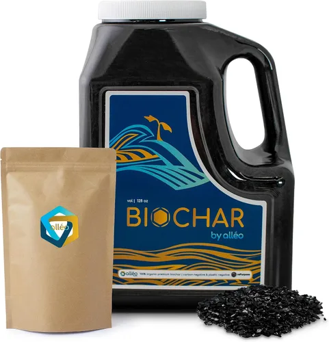 Vista 9 de Superchar - Enmienda de suelo de carbón de biocarbón premium - Suplemento fertilizante orgánico de alto rendimiento de 24 onzas - Potenciador