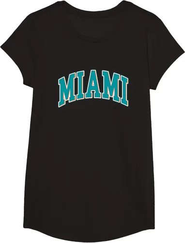Vista 3 de Miami - Hometown Pride - Diseño retro - Camiseta clásica