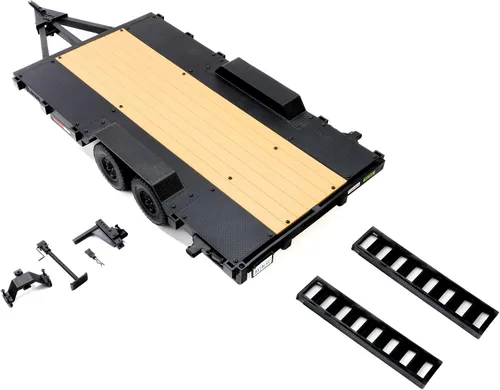 Vista 14 de Axial 1/10 SCX10 remolque de vehículo de cama plana, AXI-3409
