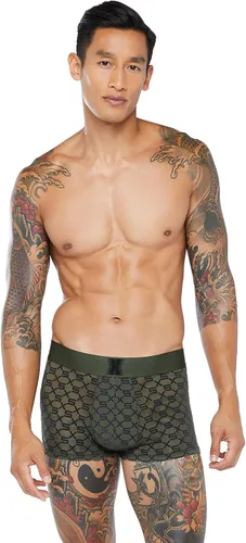 Vista 2 de Savage x Fenty Traje de baño con monograma flocado Savage X para hombre