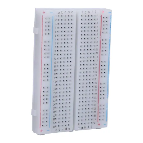 Vista 5 de Solderless 400 puntos de lazo placa de prueba reutilizable del circuito de la tabla de pan