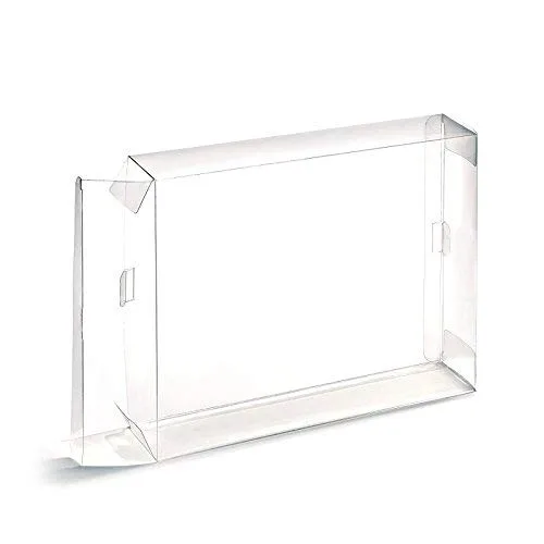 Vista 4 de WiCareYo Box Protector Case,10Pcs Clear Cartridge Box Case Sleeve CIB Protector for PSP