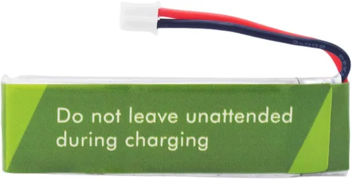 Vista 7 de 2 unidades 1S 3.8V 80C 600mAh batería de litio con conector JST-PH 2.0 enchufe y cable de carga USB para Cineahoop Tinyhawk Mini FPV Racing Drone RC