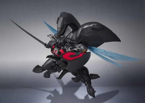 Vista 7 de Bandai Tamashii Nations Robot Spirits Zwarth Aura Battler Dunbine Figura de acción