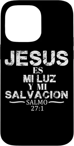 Vista 21 de Salmo Jesus ES Mi Luz Biblia Cristiana - Carcasa para iPhone 17