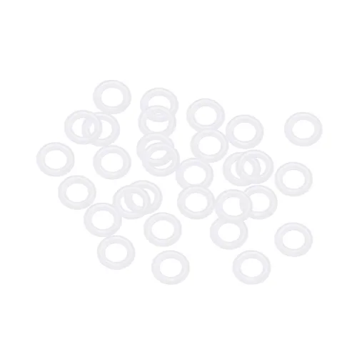 Vista 7 de uxcell Juntas tóricas de silicona, 5.5mm DE 2.5mm ID 1.5mm de ancho VMQ Junta de estanqueidad para válvulas de compresor y reparación de tuberías