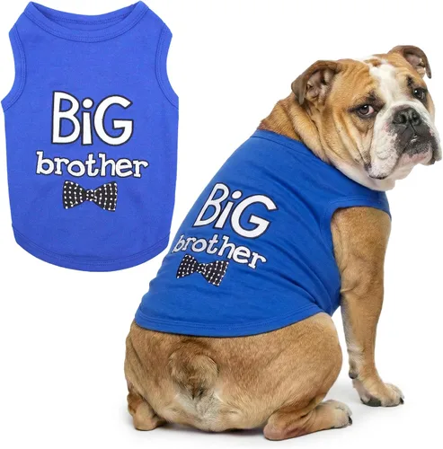 Vista 25 de Parisian Pet - Camiseta para perros y gatos, con texto en inglés Daddy's Girl, 2XS