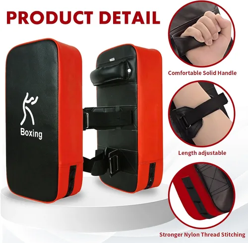 Vista 4 de LuiceABC One Karate Taekwondo Boxing Kick Punch Adjustable Soft Shield Durable Training Pad for Boxing, Training and Protecting Your Palm, Wrist and