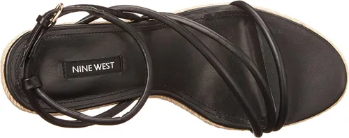 Vista 5 de NINE WEST FOOTWEAR Hipsta3 Sandalia de cuña para mujer