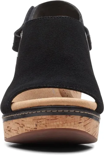 Vista 3 de Clarks Sandalias de cuña Giselle Sea para mujer