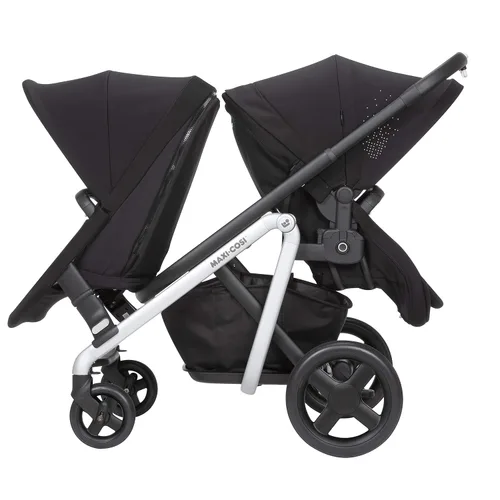 Vista 15 de Maxi-Cosi Lila - Cochecito modular todo en uno, color negro nómada, tamaño único (CV324ETK)