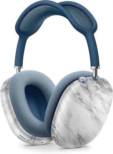 Vista 5 de Design Skinz Slate Marble Surface V10 - Funda de vinilo decorativa de cuerpo completo, compatible con auriculares inalámbricos Bluetooth Apple