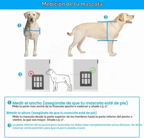 Vista 8 de Ownpets Puerta mosquitera para perros de 11 x 13, solapa magnética con Negro