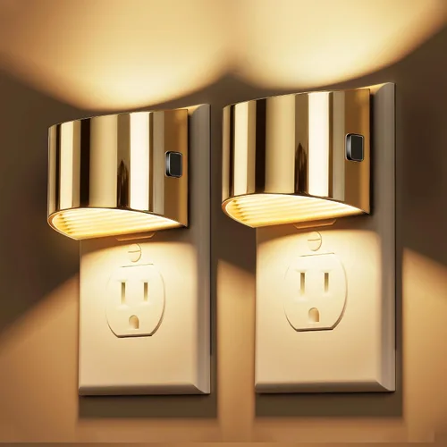 Vista 22 de L LOHAS LED Las luces nocturnas se enchufan en la pared con 3CCT ajustable, luz nocturna de 1W (1600K/3000K/5000K), 1W Nightlights Plug in Wall