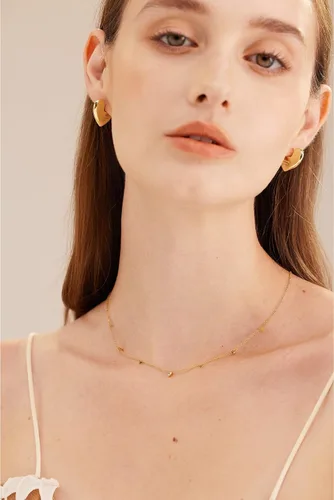 Vista 4 de C.Paravano Necklace Women Pendant Necklaces for Women18K Gold Plated Chain Necklace Fashion Necklaces Gold Necklaces for Women Women Necklace