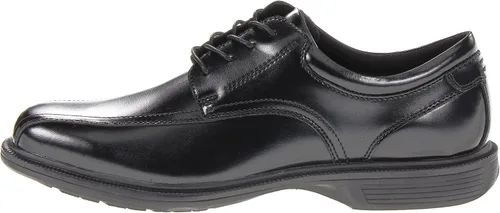 Vista 2 de Nunn Bush Bartole Street - Puntera de bicicleta Oxford con cordones con tecnología Kore antideslizante y cómoda Negro