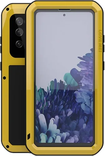 Vista 10 de LOVE MEI Funda protectora de cuerpo completo para Samsung Galaxy S20 FE 5G, deportes al aire libre, militar, resistente, impermeable, a prueba