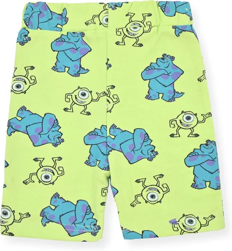 Vista 5 de Disney Monsters Inc Mike Wazowski and Sully - Pantalones cortos para niños, paquete de 2 unidades para niños pequeños, pequeños y grandes, azul